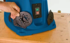 SCHEPPACH - OSM100 Ponceuse Oscillante 220-240V 50Hz 450W -Magasin D'Outils Pour La Maison De Qualité osm 100 innenschliff 1386857779