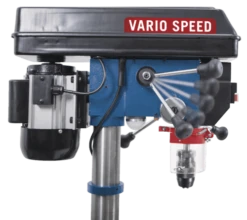 SCHEPPACH - DP18Vario Perceuse à Colonne - 550 W - Mandrin 16mm - Vitesse Variable + Coffret De Mèches OFFERT ! -Magasin D'Outils Pour La Maison De Qualité scheppach perceuse dp18vario 3